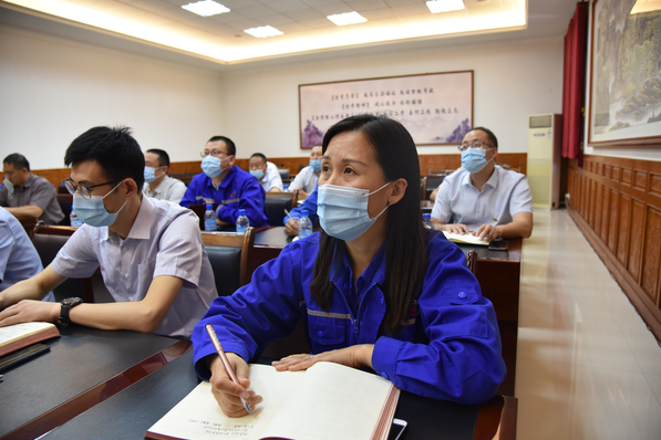 傳承紅色基因 永葆奮斗姿態(tài)——集團機關(guān)黨支部組織專題黨課學(xué)習(xí)57