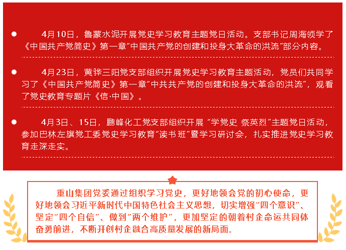 四月份黨史學習教育工作簡報66
