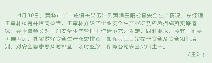 黃驊鎮(zhèn)領(lǐng)導(dǎo)到黃驊三陽(yáng)指導(dǎo)工作59